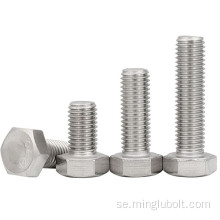 Galvaniserad Hex Bolt och Nut Steel Price